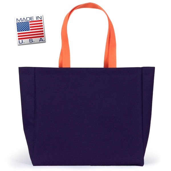Polycord tote bag with polyweb handles and vinyl backing for multiple... from ASI 66230 Landes Inc