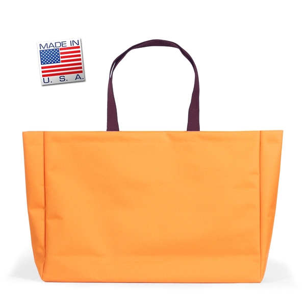 Polycord tote bag with polyweb handles and vinyl backing for multiple... from ASI 66230 Landes Inc