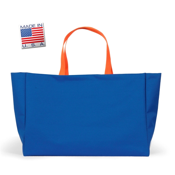 Polycord tote bag with polyweb handles and vinyl backing for multiple... from ASI 66230 Landes Inc