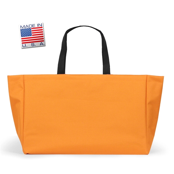 Polycord tote bag with polyweb handles and vinyl backing for multiple... from ASI 66230 Landes Inc