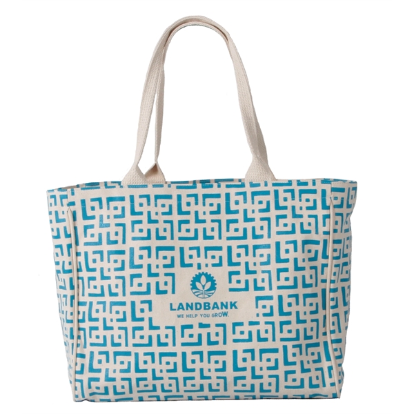 Town and Country canvas tote with polyweb handles.... from ASI 66230 Landes Inc