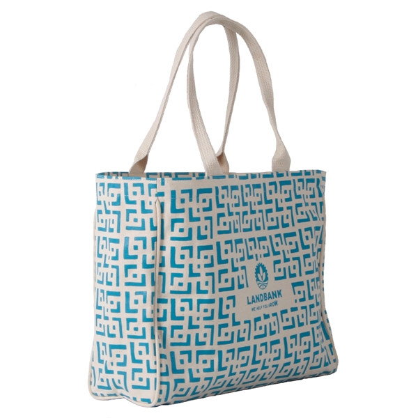 Town and Country canvas tote with polyweb handles.... from ASI 66230 Landes Inc