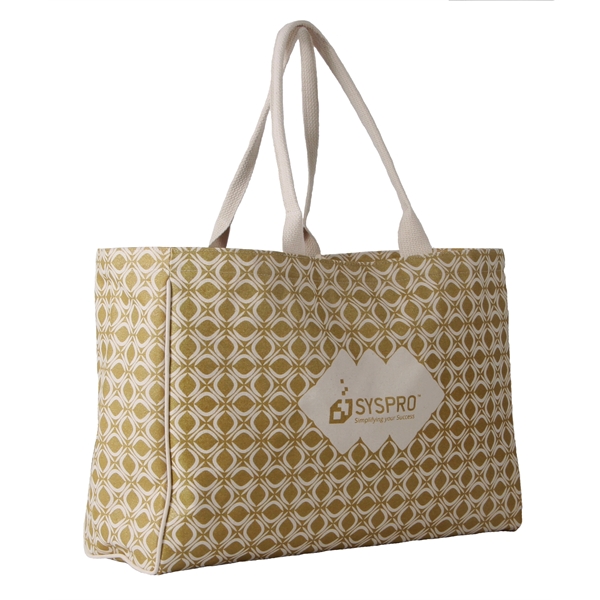 City Tote in heavy canvas with tri-divided pockets and covered hard... from ASI 66230 Landes Inc