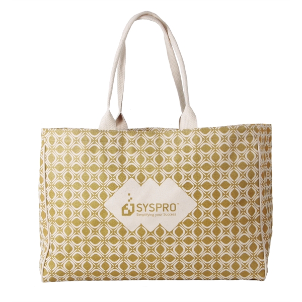 City Tote in heavy canvas with tri-divided pockets and covered hard... from ASI 66230 Landes Inc