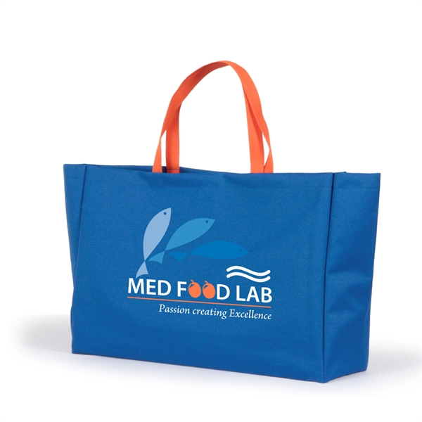 Polycord tote bag with polyweb handles and vinyl backing for multiple... from ASI 66230 Landes Inc