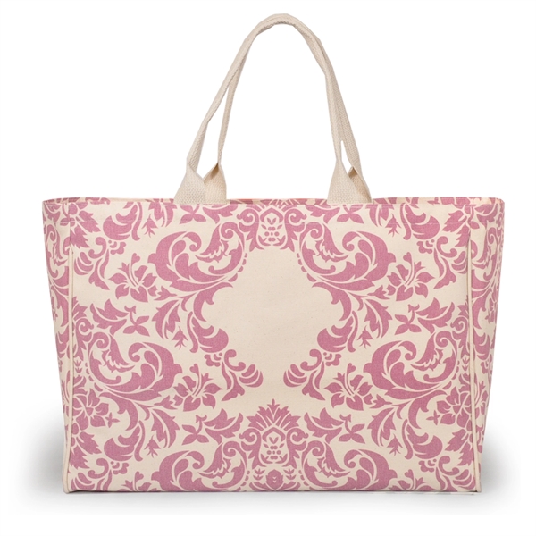 Colored canvas The city tote bag with multiple features.... from ASI 66230 Landes Inc