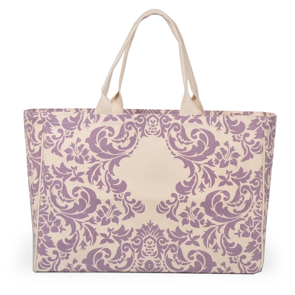 Colored canvas The city tote bag with multiple features.... from ASI 66230 Landes Inc