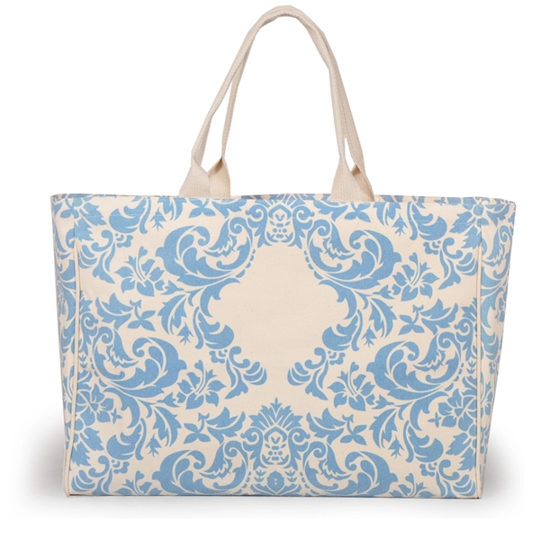 Colored canvas The city tote bag with multiple features.... from ASI 66230 Landes Inc