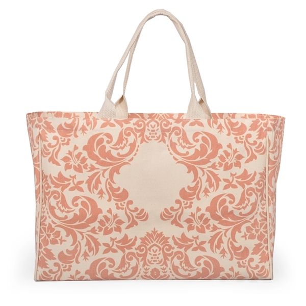 Colored canvas The city tote bag with multiple features.... from ASI 66230 Landes Inc