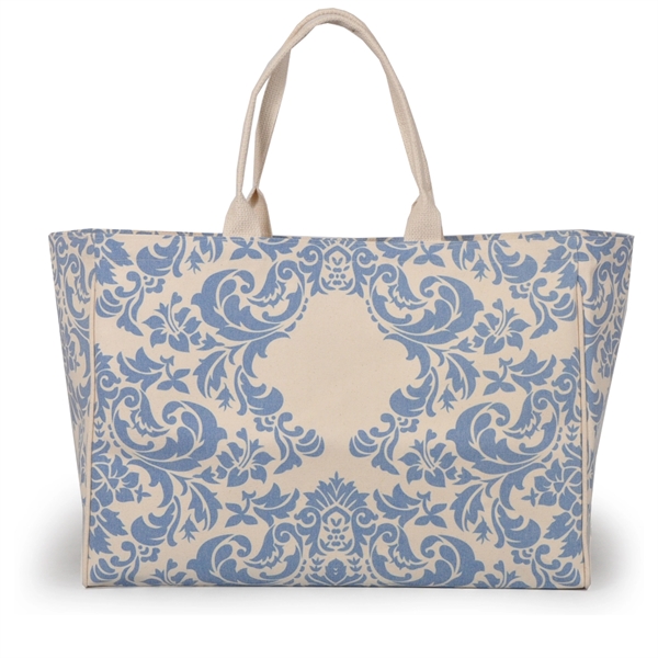 Colored canvas The city tote bag with multiple features.... from ASI 66230 Landes Inc