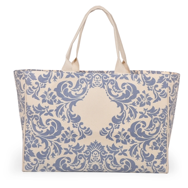 Colored canvas The city tote bag with multiple features.... from ASI 66230 Landes Inc