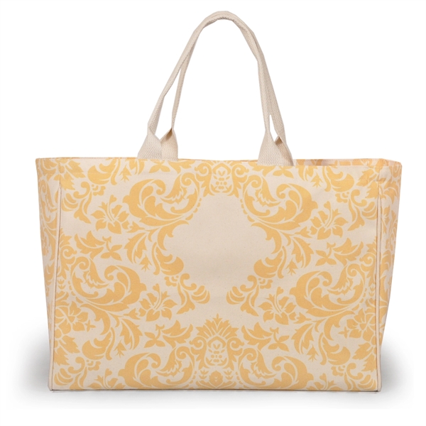 Colored canvas The city tote bag with multiple features.... from ASI 66230 Landes Inc