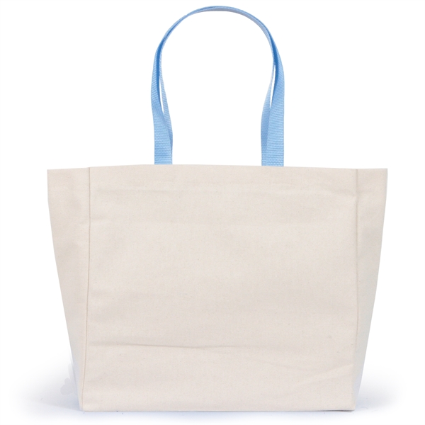 Canvas tote bag for documents, school supplies and more.... from ASI 66230 Landes Inc