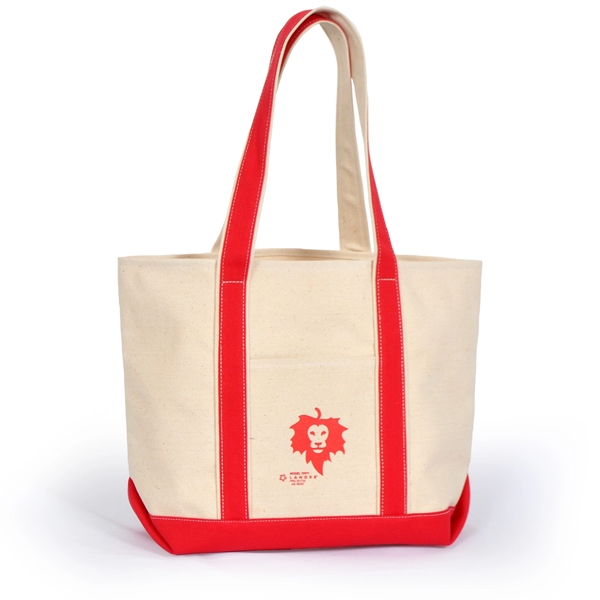 The Pacific Tote with heavyweight 16 oz. cotton canvas and stands... from ASI 66230 Landes Inc