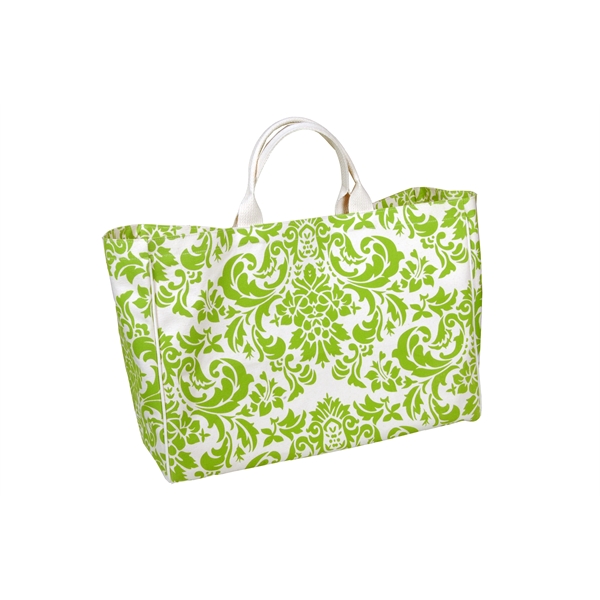 City Tote in heavy canvas with tri-divided pockets and covered hard... from ASI 66230 Landes Inc