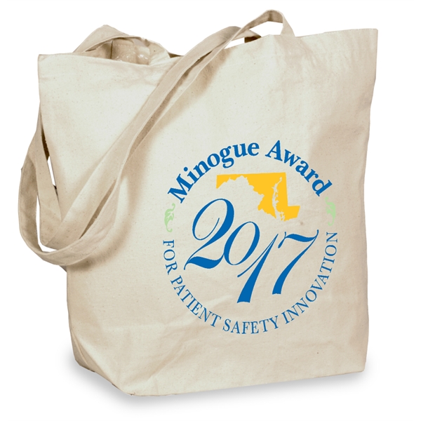 Self material handles and large gusset tote bag with 32" long... from ASI 66230 Landes Inc