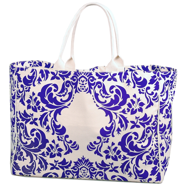City Tote in heavy canvas with tri-divided pockets and covered hard... from ASI 66230 Landes Inc