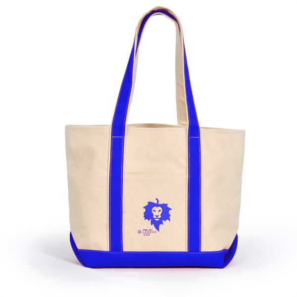 The Pacific Tote with heavyweight 16 oz. cotton canvas and stands... from ASI 66230 Landes Inc