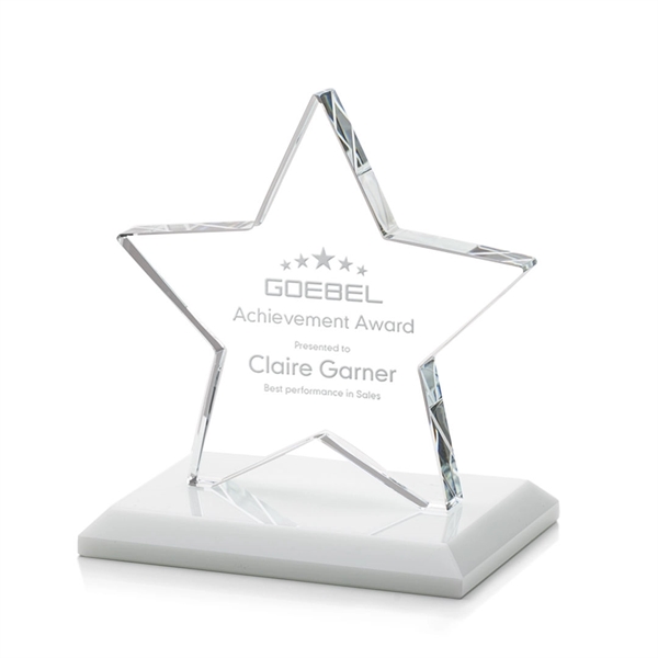 Sudbury Star Award features a beautifully beveled Starfire Star mounted on... from ASI 84592 St Regis Group / St Regis