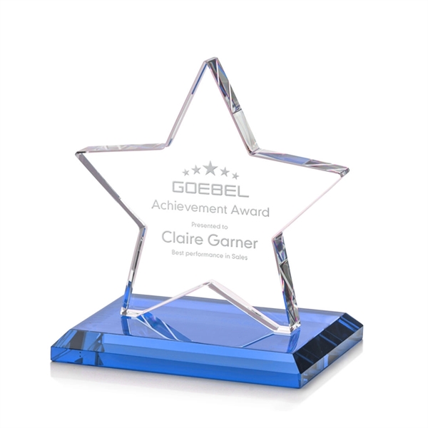 Sudbury Star Award features a beautifully beveled Starfire Star mounted on... from ASI 84592 St Regis Group / St Regis