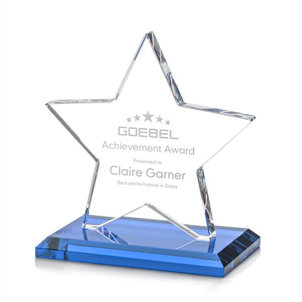 Sudbury Star Award features a beautifully beveled Starfire Star mounted on... from ASI 84592 St Regis Group / St Regis