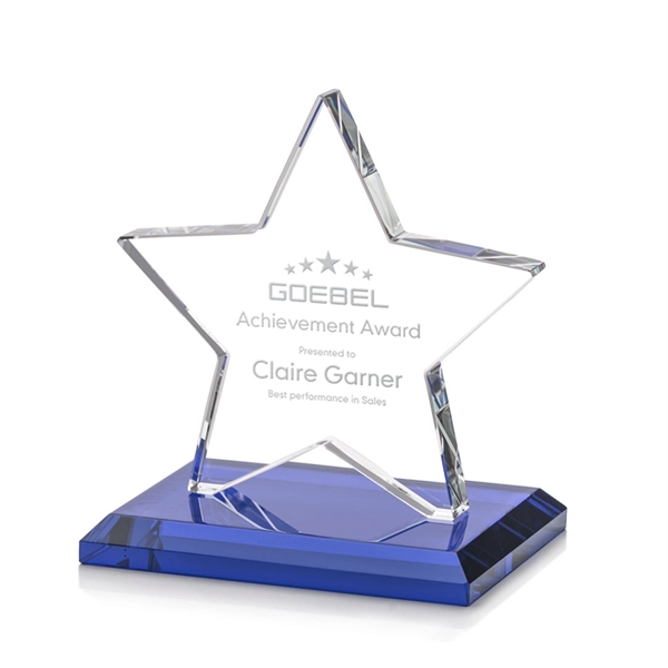 Sudbury Star Award features a beautifully beveled Starfire Star mounted on... from ASI 84592 St Regis Group / St Regis
