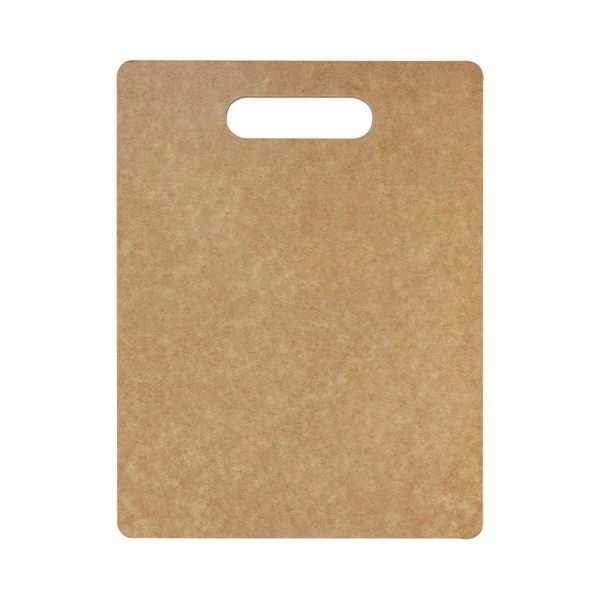 8.75" x 11.5" x 1/4" rectangular Richlite cutting board with cutout... from ASI 74601 Calico