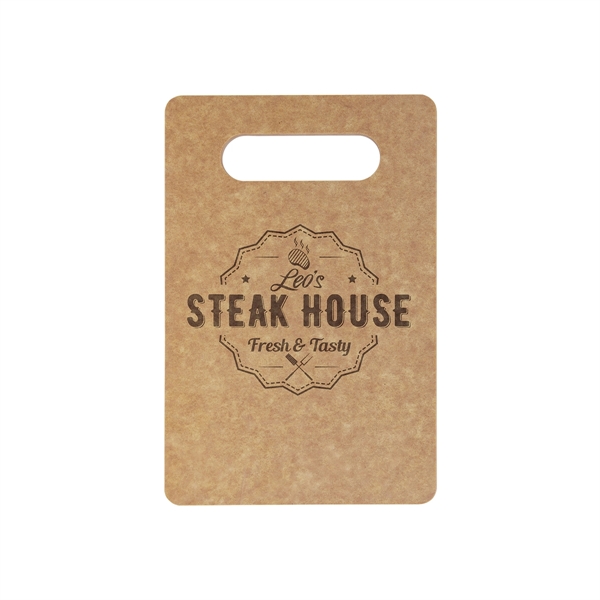 6" x 9" x 1/4" Richlite cutting board with oval cutout... from ASI 74601 Calico