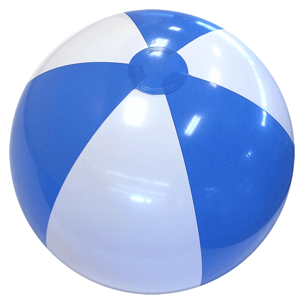 Inflatable alternating light blue and white colored panel beach ball.... from ASI 31977 Adline Industries Inc