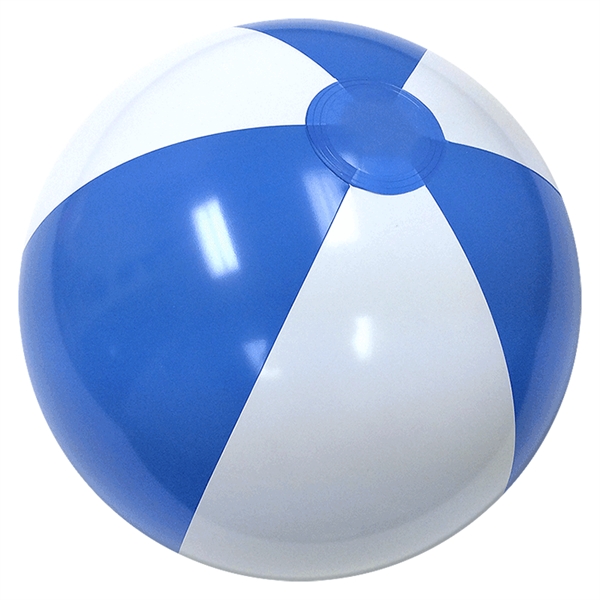 Inflatable alternating light blue and white colored panel beach ball.... from ASI 31977 Adline Industries Inc