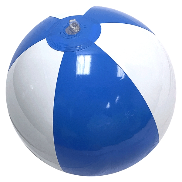 Inflatable alternating light blue and white colored panel beach ball.... from ASI 31977 Adline Industries Inc