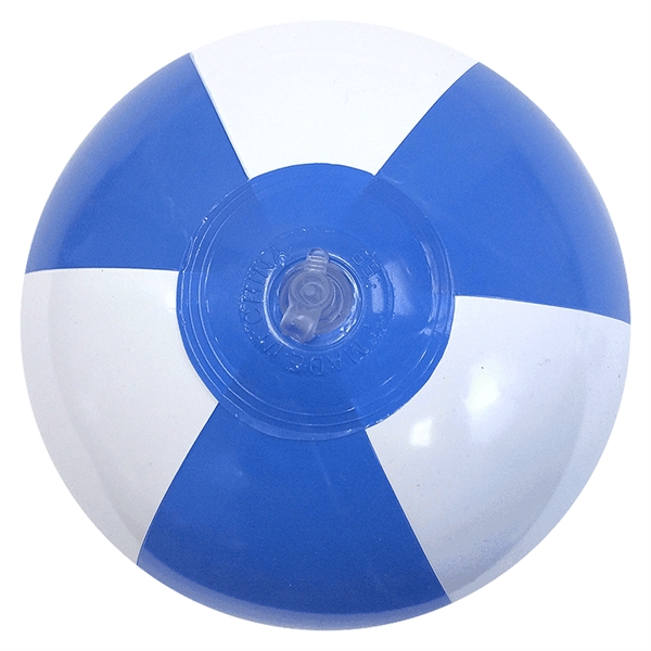 Inflatable alternating light blue and white colored panel beach ball.... from ASI 31977 Adline Industries Inc