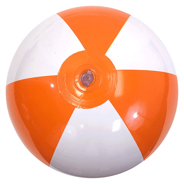 Inflatable alternating color and white colored panel beach balls... from ASI 31977 Adline Industries Inc