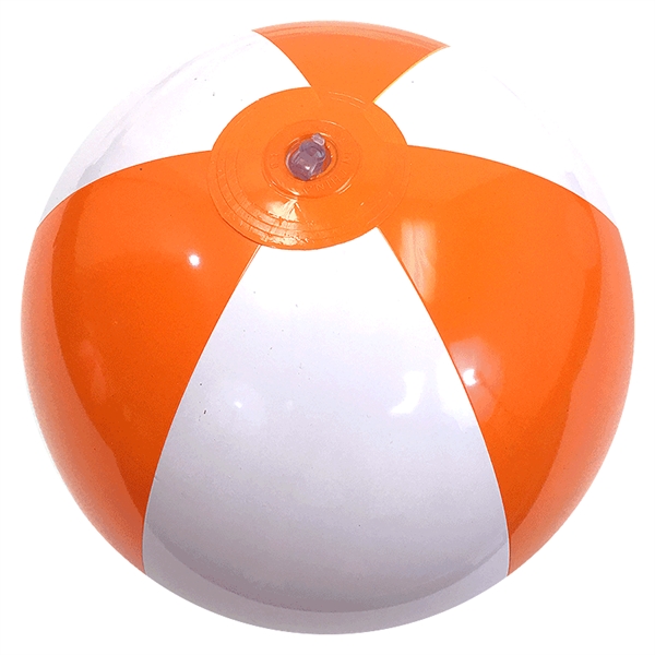 Inflatable alternating color and white colored panel beach balls... from ASI 31977 Adline Industries Inc