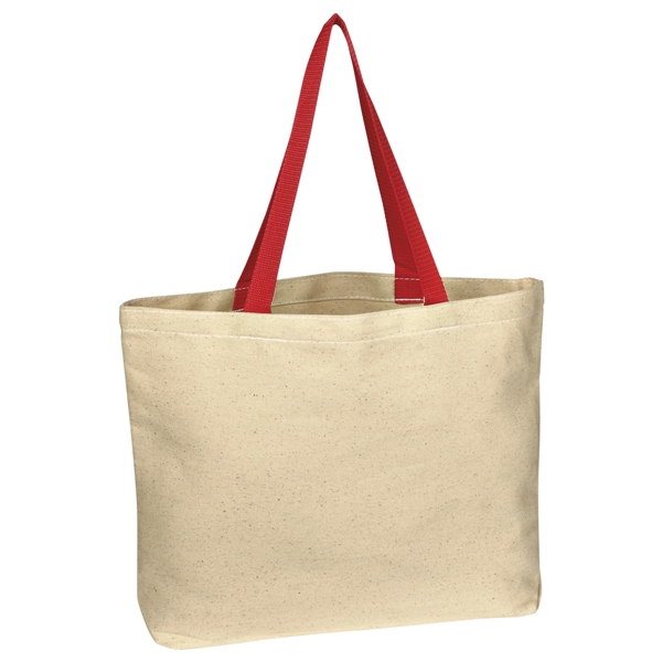 Natural Cotton Canvas Tote Bag.  8 oz. Canvas.  20"... from ASI 61125 Hit Promotional Products / Hit®