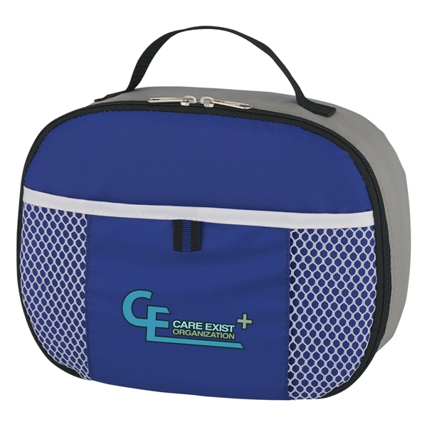 Cooler bag with PEVA lining and web carrying handle.... from ASI 61125 Hit Promotional Products / Hit®