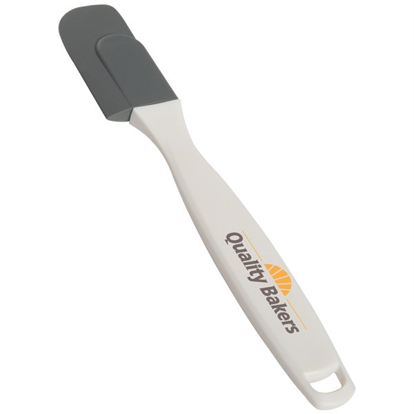 Small silicone spatula kitchen tool designed for easy spreading, stirring or... from ASI 52840 Evans Manufacturing