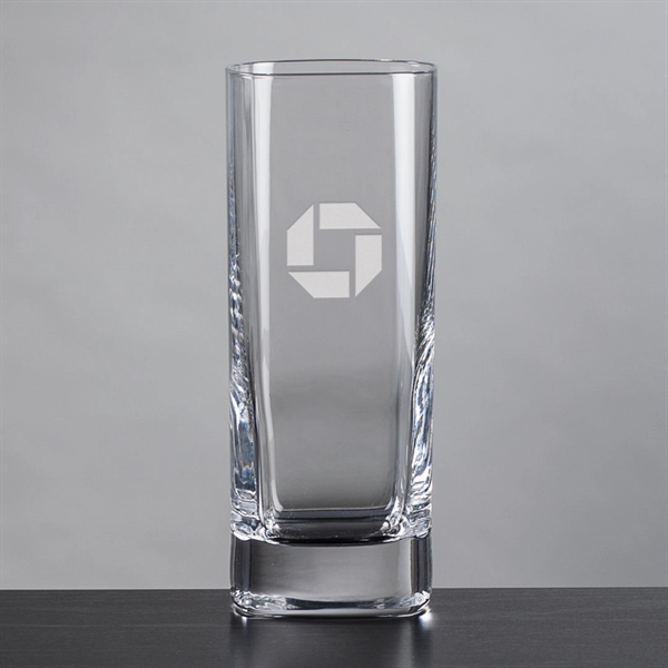 Bold lead free crystalline Langley Hiball Glass and Cooler feature a... from ASI 84592 St Regis Group