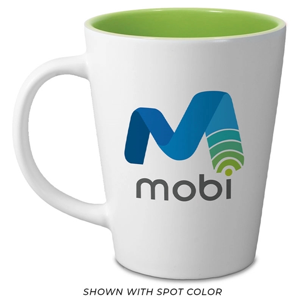 12 Oz. Two-Tone Latte Mug... from ASI 52475 Xpres LLC
