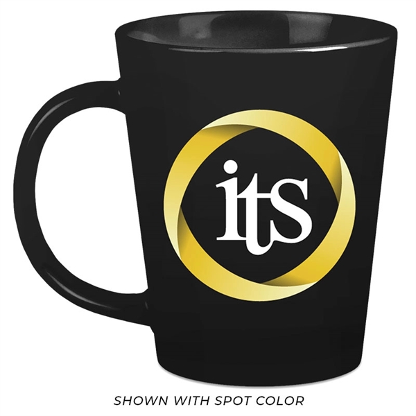 12 Oz. Short Latte Mug with C Shape Handle... from ASI 52475 Xpres LLC