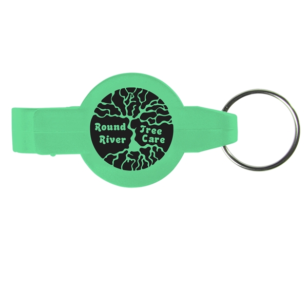 Round Bottle Opener Beverage Wrench with Key Ring Key Chain... from ASI 52840 Evans Manufacturing