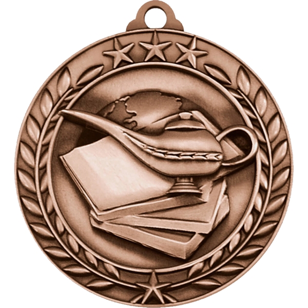 Stock Small Academic & Sports Laurel Medal.... from ASI 61966 HPG / BCG Creations HPG Gold