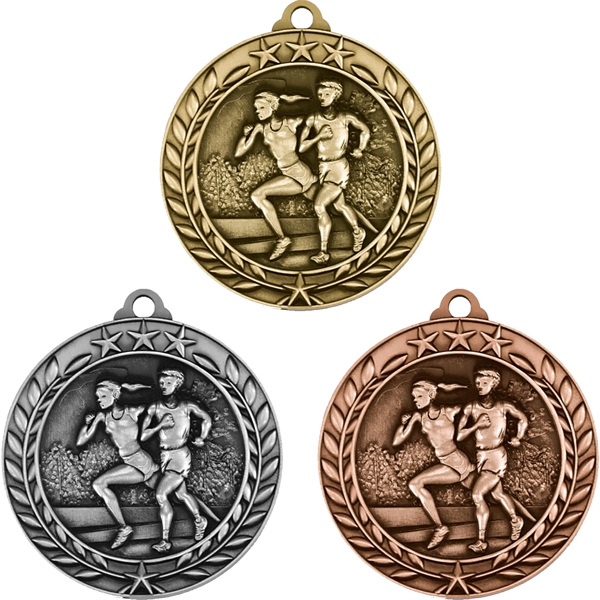 Stock Small Academic & Sports Laurel Medal.... from ASI 61966 HPG / BCG Creations HPG Gold