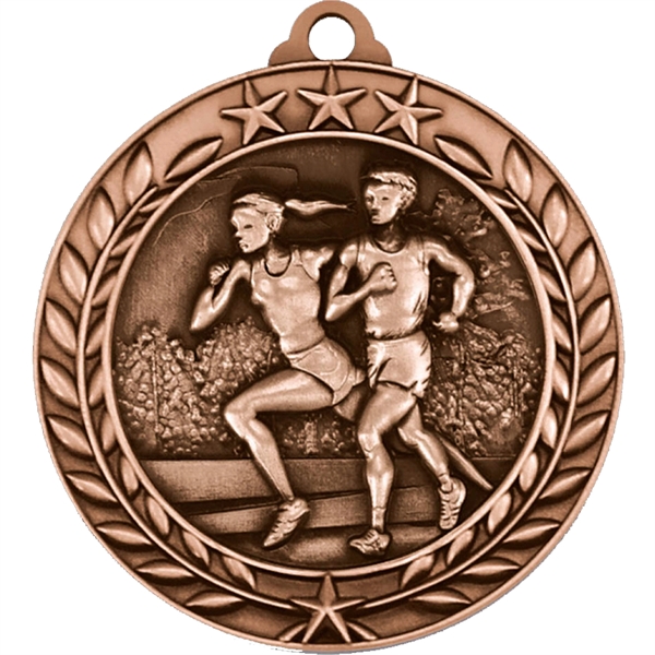 Stock Small Academic & Sports Laurel Medal.... from ASI 61966 HPG / BCG Creations HPG Gold