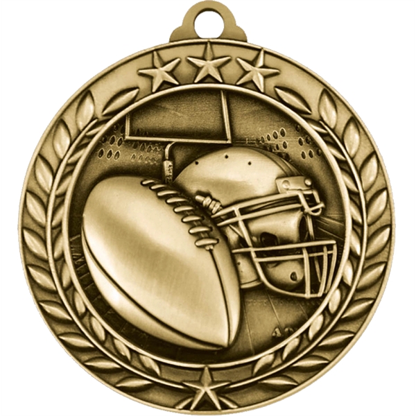 Stock Small Academic & Sports Laurel Medal.... from ASI 61966 HPG / BCG Creations HPG Gold