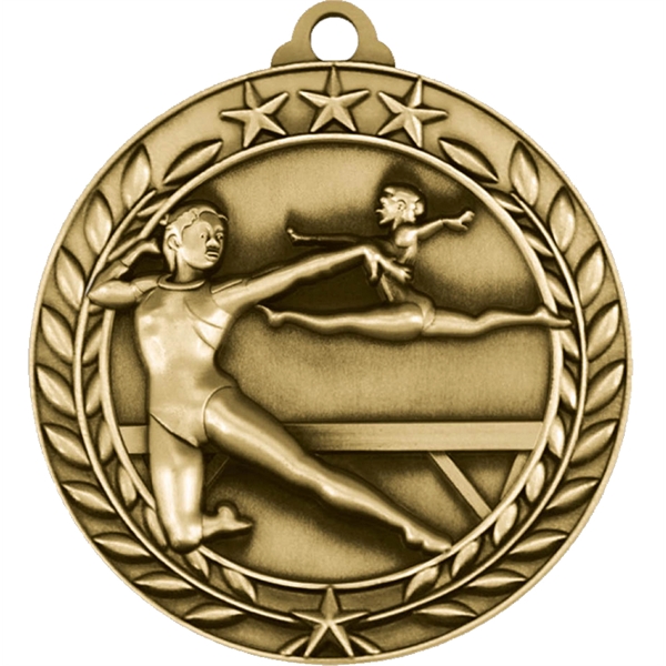 Stock Small Academic & Sports Laurel Medal.... from ASI 61966 HPG / BCG Creations HPG Gold