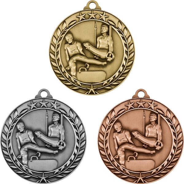 Stock Small Academic & Sports Laurel Medal.... from ASI 61966 HPG / BCG Creations HPG Gold