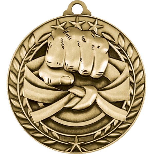 Stock Small Academic & Sports Laurel Medal.... from ASI 61966 HPG / BCG Creations HPG Gold