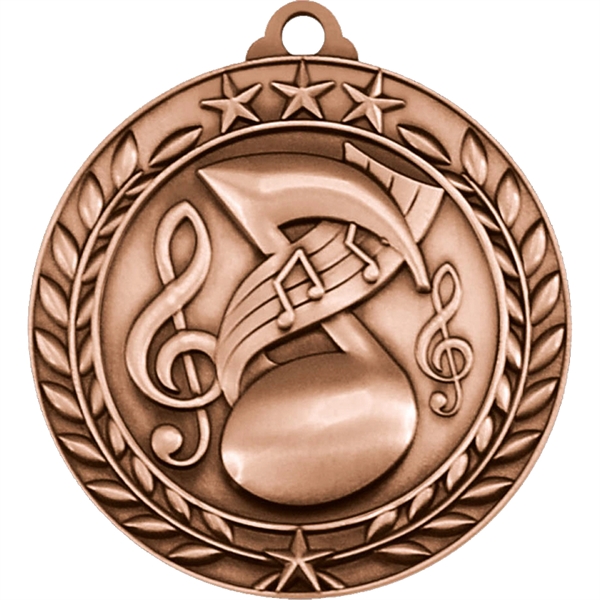 Stock Small Academic & Sports Laurel Medal.... from ASI 61966 HPG / BCG Creations HPG Gold
