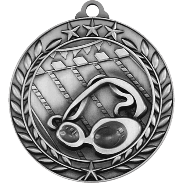 Stock Small Academic & Sports Laurel Medal.... from ASI 61966 HPG / BCG Creations HPG Gold